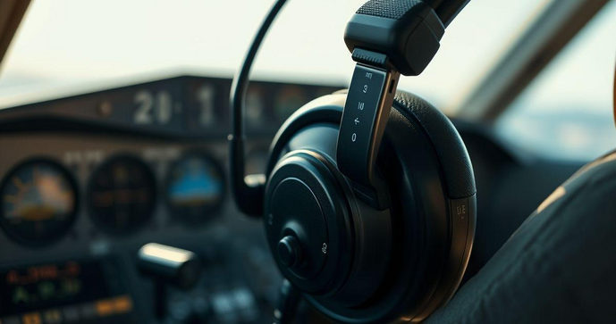 Fone de ouvido para piloto de avi&atilde;o: como escolher o ideal para sua seguran&ccedil;a e conforto