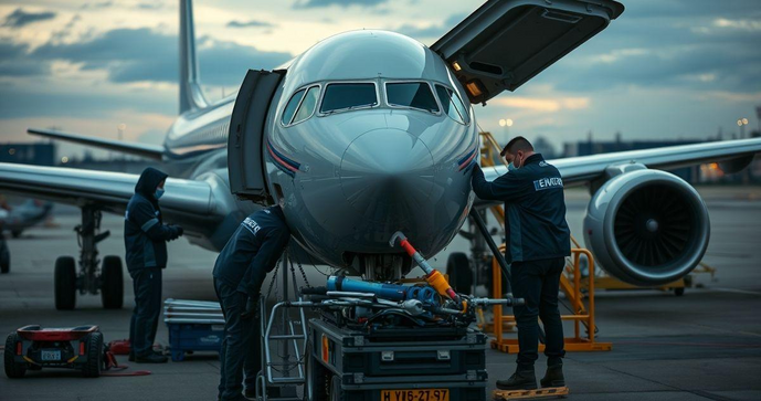 Manuten&ccedil;&atilde;o de avi&otilde;es &eacute; essencial para garantir seguran&ccedil;a e efici&ecirc;ncia no transporte a&eacute;reo