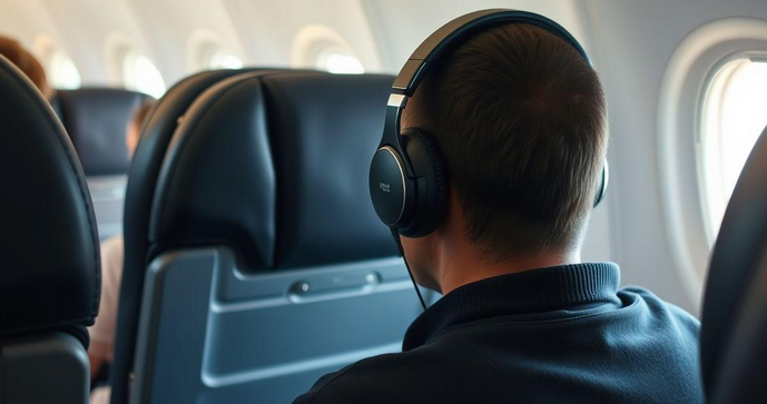 Fone para avi&atilde;o: como escolher o melhor para suas viagens confort&aacute;veis