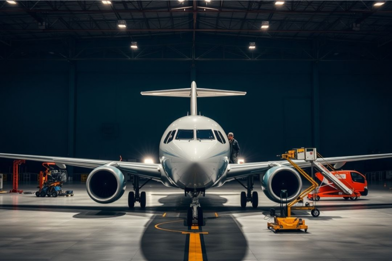 Manutenção de aviões garante segurança e eficiência nas operações aéreas